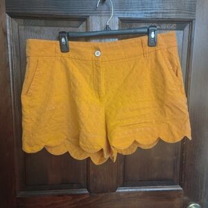 Crown and Ivy Shelby sz 12 scalloped shorts